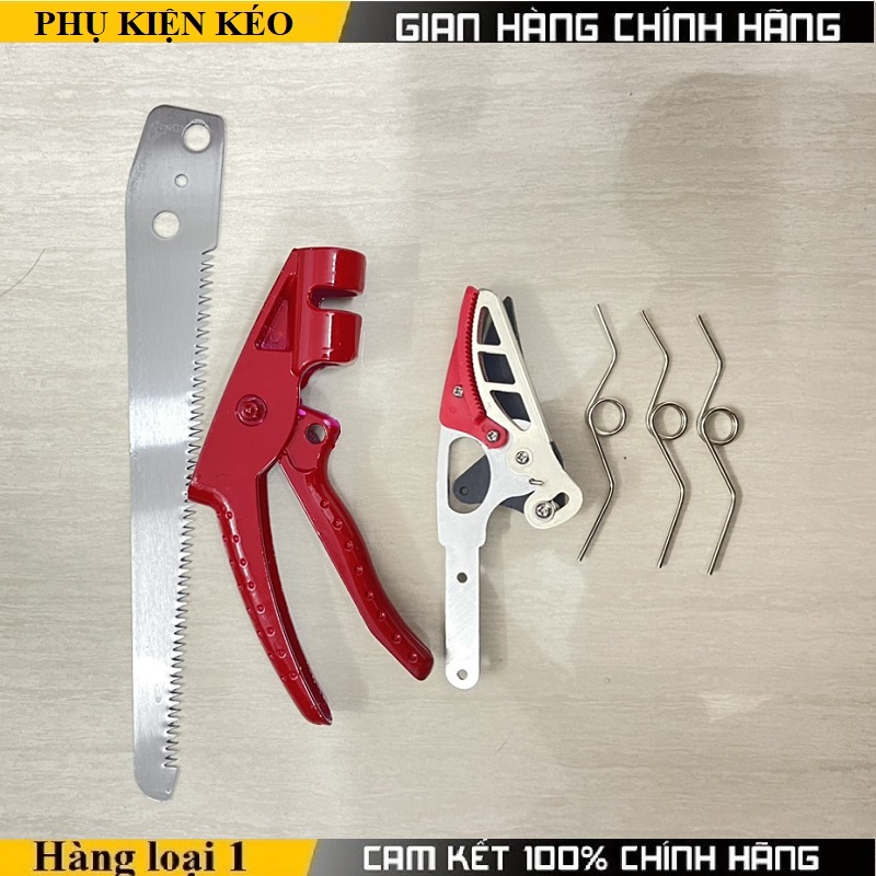 Đầu kéo ,tay bóp kéo cắt cành trên cao