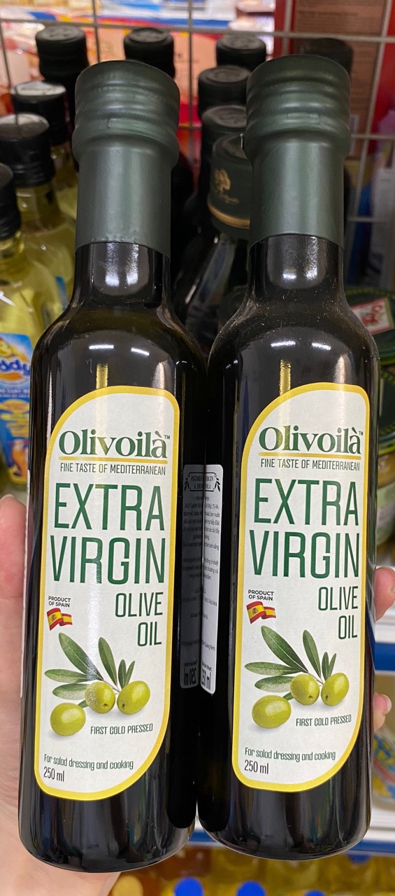 Dầu olive Extra Virgin Olivoila 250ml