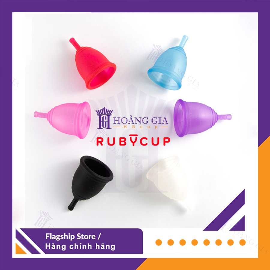 Cốc nguyệt san Ruby cup (Hàng chính hãng, thương hiệu Anh) - RubyCup Menstrual Cup