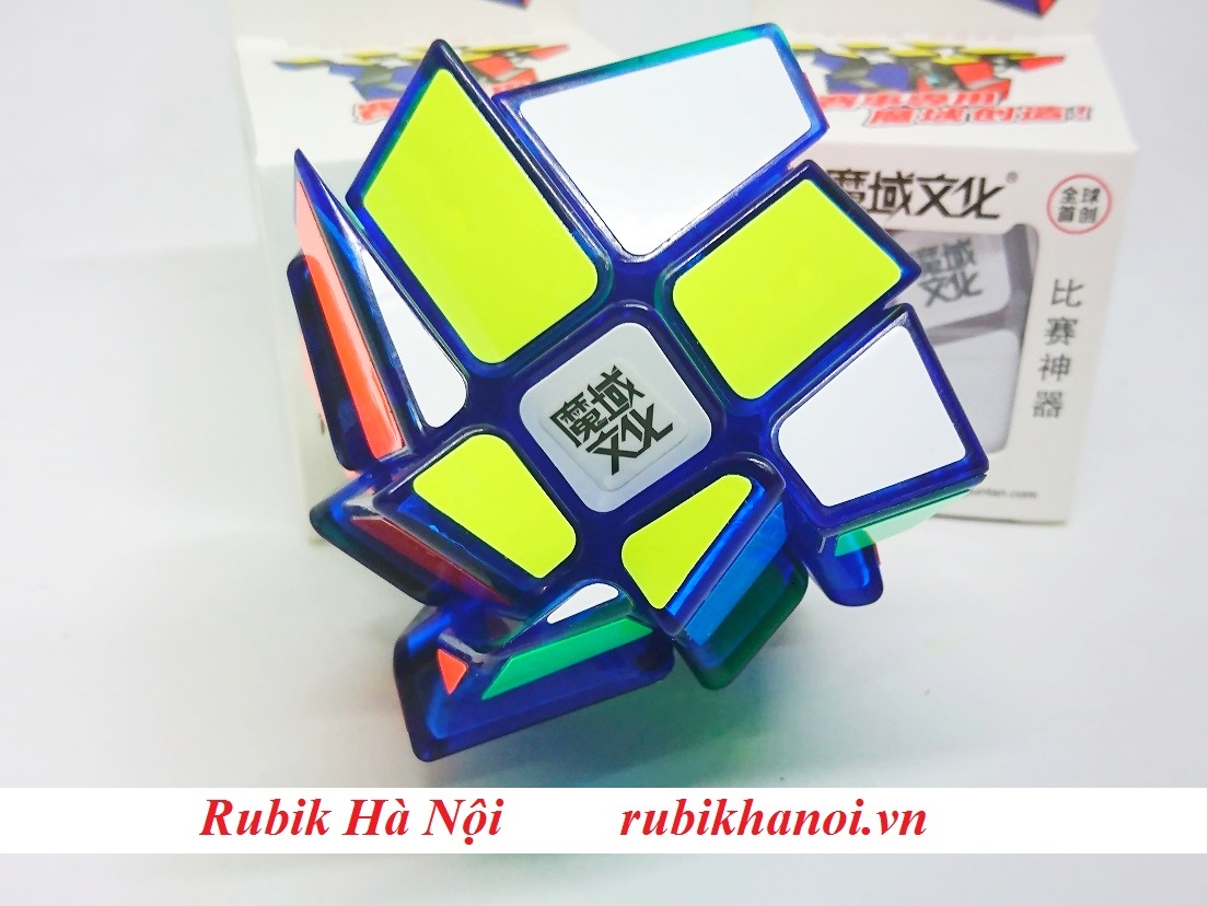 Rubik Windmill Crazy Moyu Tranparent Phiên Bản Giới Hạn