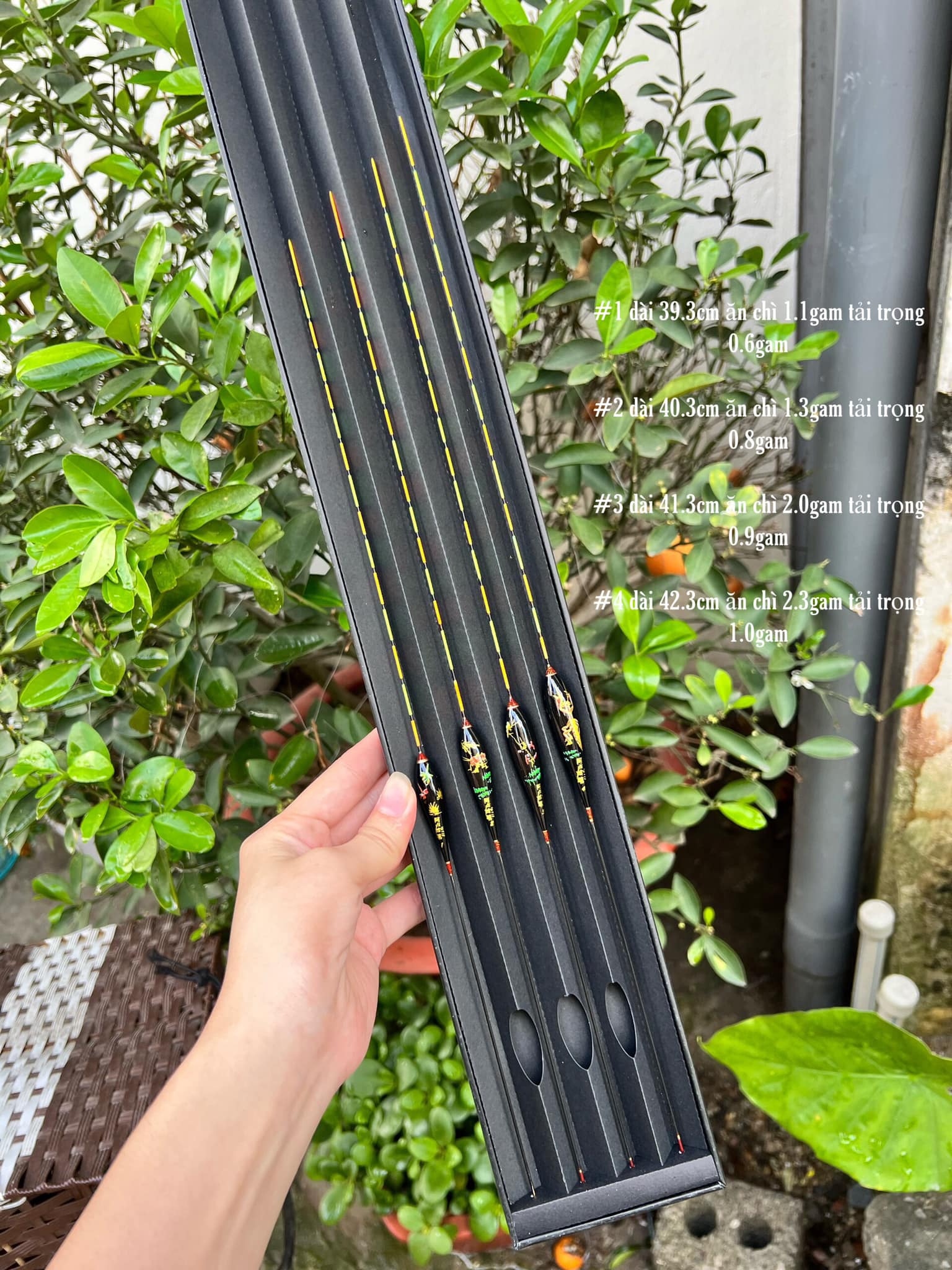 Hộp 4 quả phao câu đài chính hãng