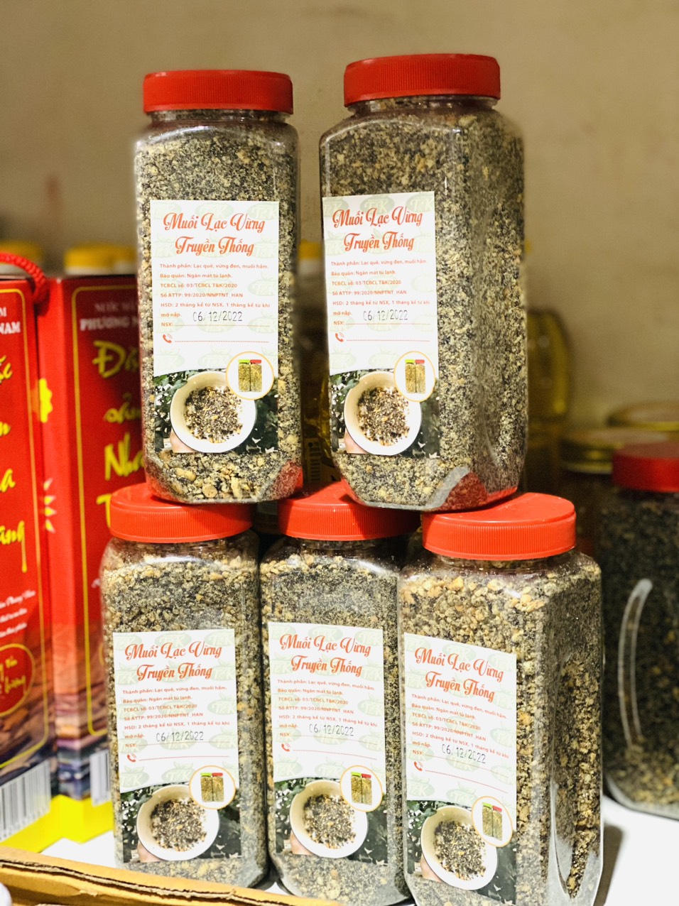 Muối vừng đặc biệt hộp 500g ngon hơn muối vừng truyền thống rất nhiều