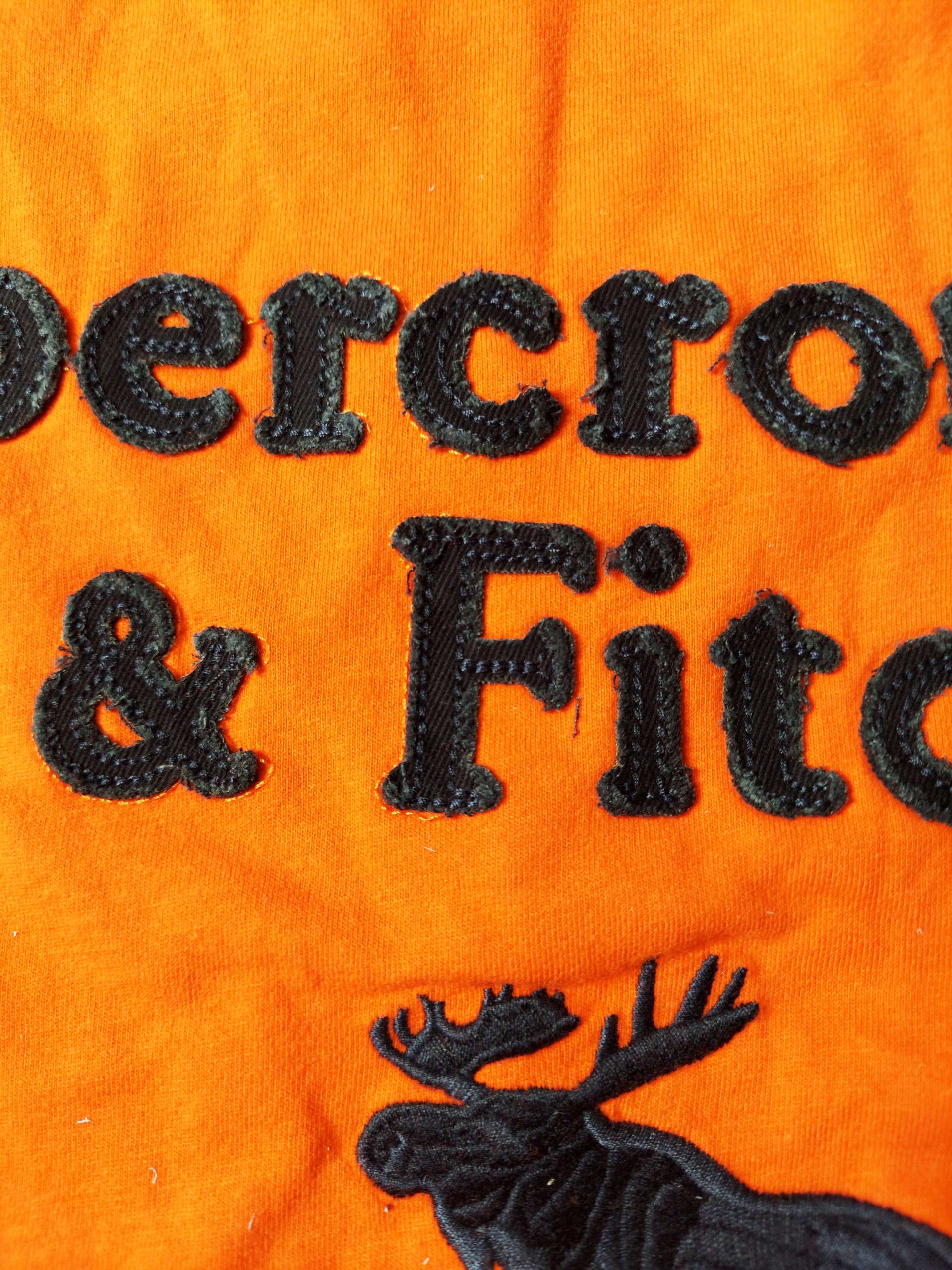 Áo thun Abercrombie color Orange new