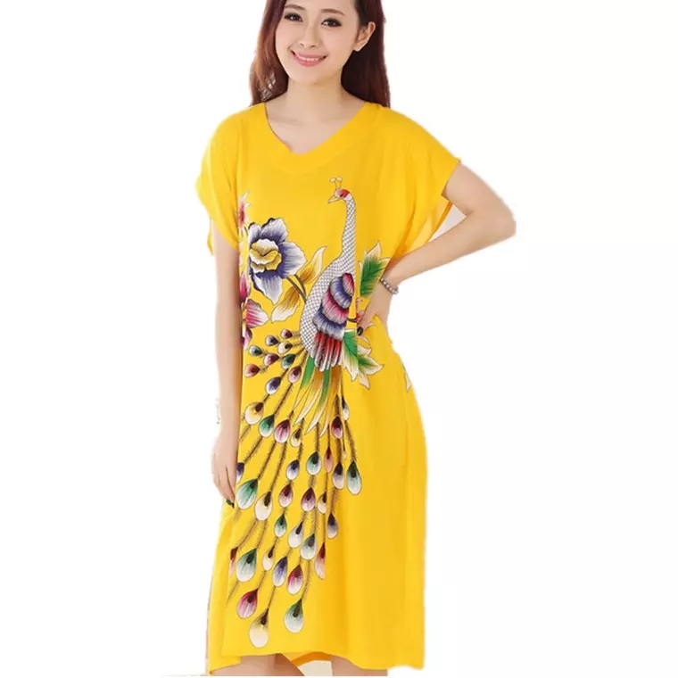 Đầm Maxi lanh big size  Quảng Châu