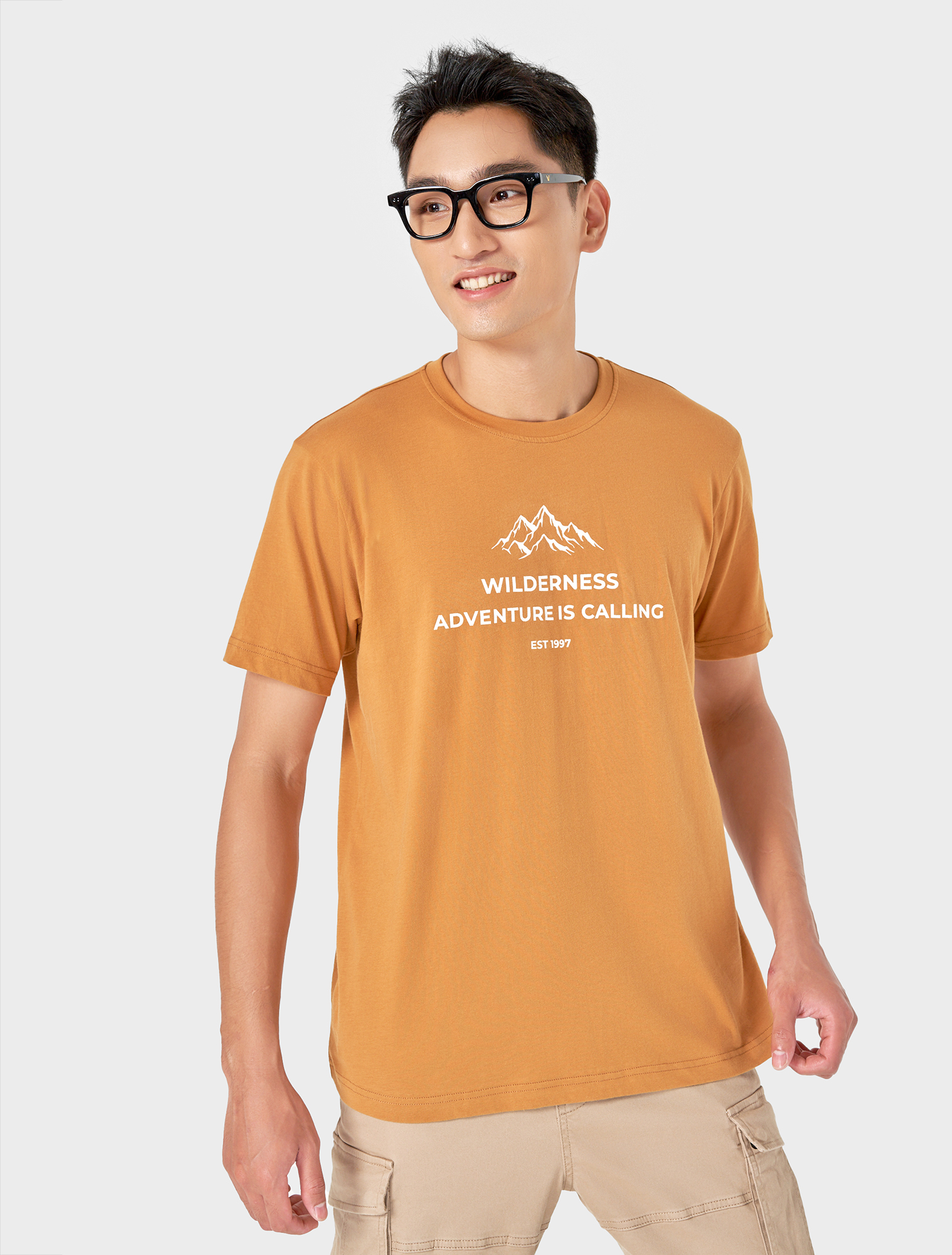 [15-17.5 VOUCHER TỚI 400K] Áo phông nam CANIFA 8TS22W010