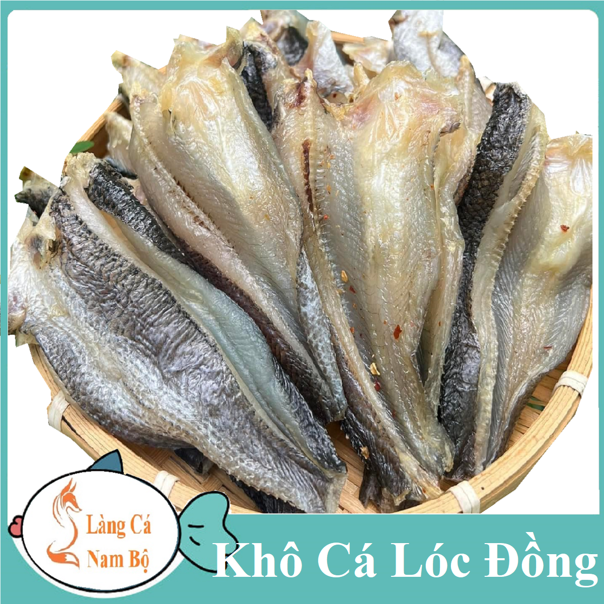 Khô cá đồng ruộng- khô cá lóc cửng siêu thơm ngon -làng cá nam bộ