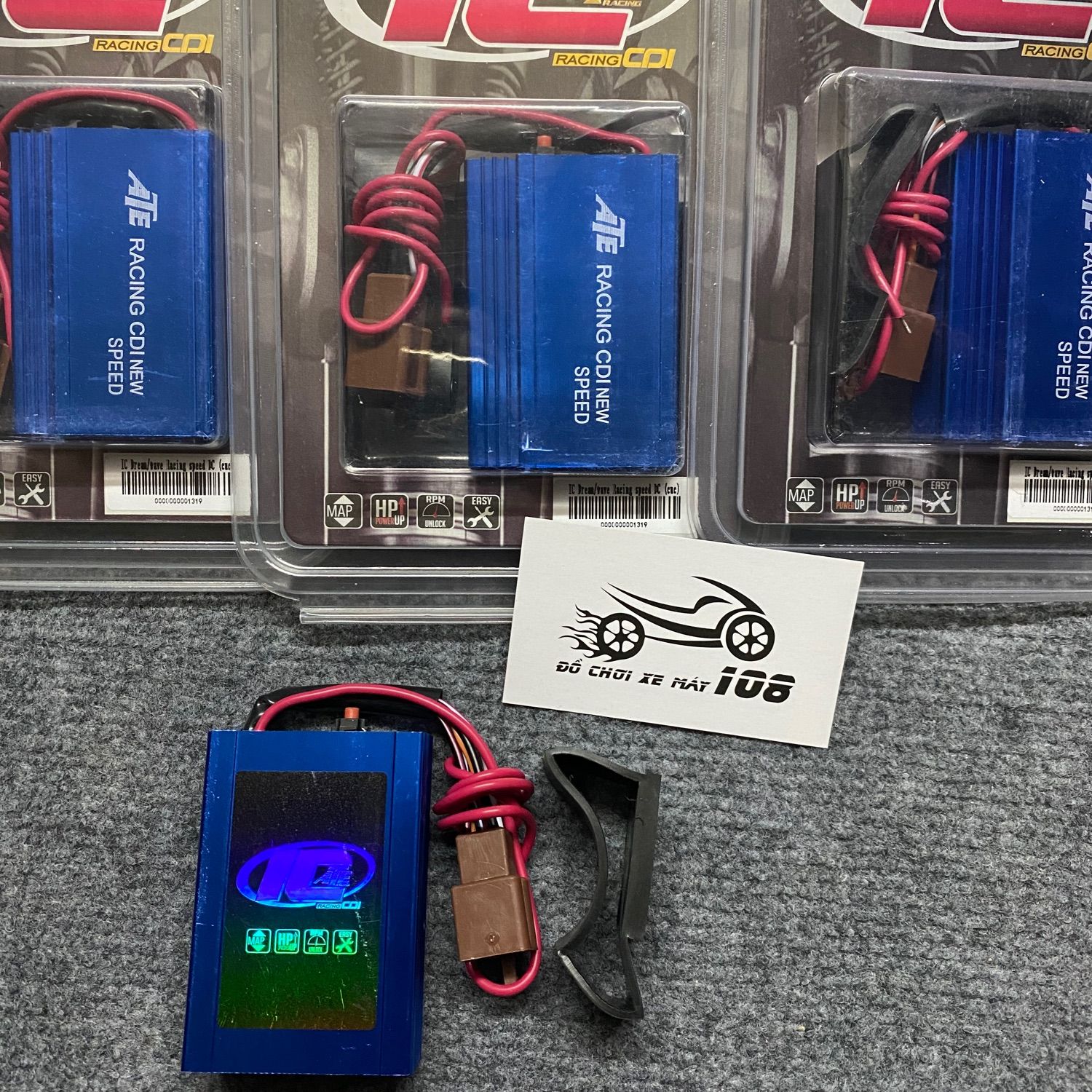 ic độ lửa bình 8 map chạy sân ATE cho dream wave 100cc - ic độ chỉnh 8 map