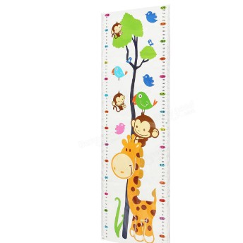 Decal dán tường đo chiều cao và đo thị lực cho bé ankids
