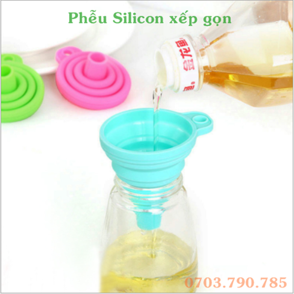 [HCM]Phễu Silicon Xếp Gọn