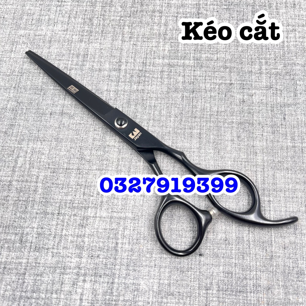 High Quality Hair Cutting Scissors 6.0 Inch Yellow Japanese Steel S440C Hardness over 62Hrc Durable Material Size 6 Inch Flat Slanted Handle Style
