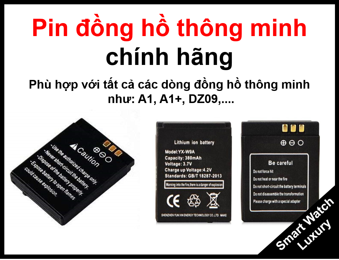 Pin đồng hồ thông minh