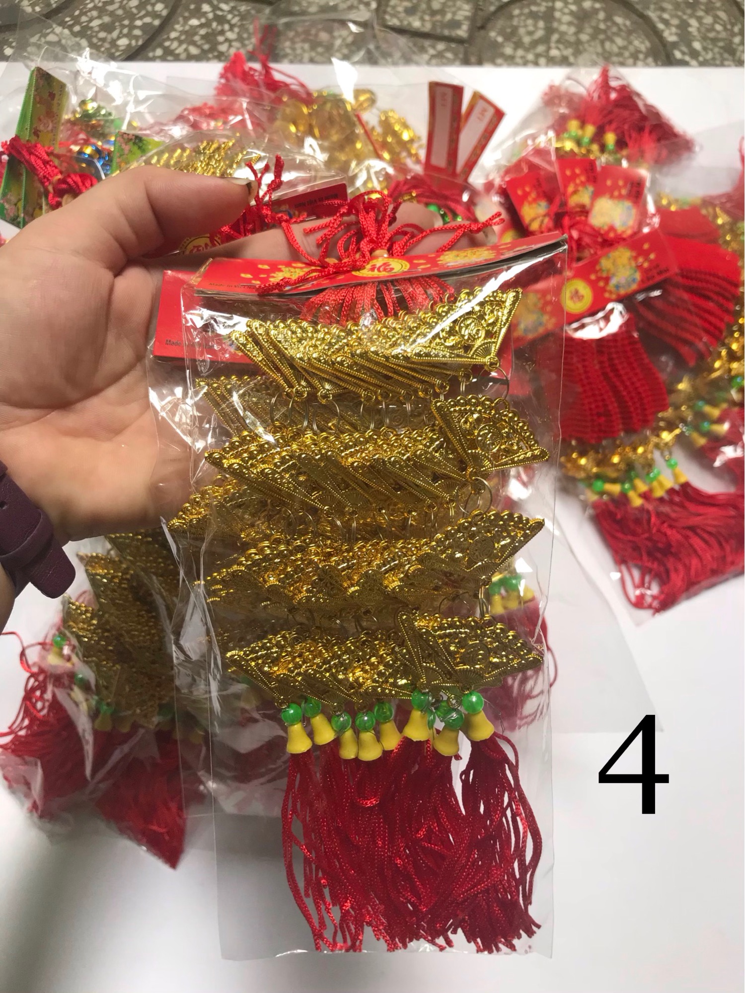[HCM]Set 10 Liễn Dây Treo Trang Trí Tết