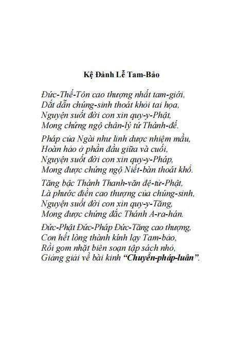 Sách Kinh Chuyển Pháp Luân