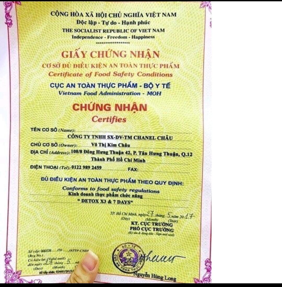 Trà Giảm Cân Vị Đào Chính Hãng