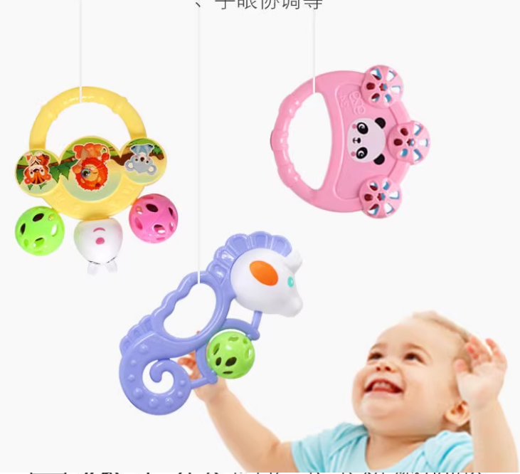 Xúc xắc cầm tay cho bé, đồ chơi cho bé sơ sinh