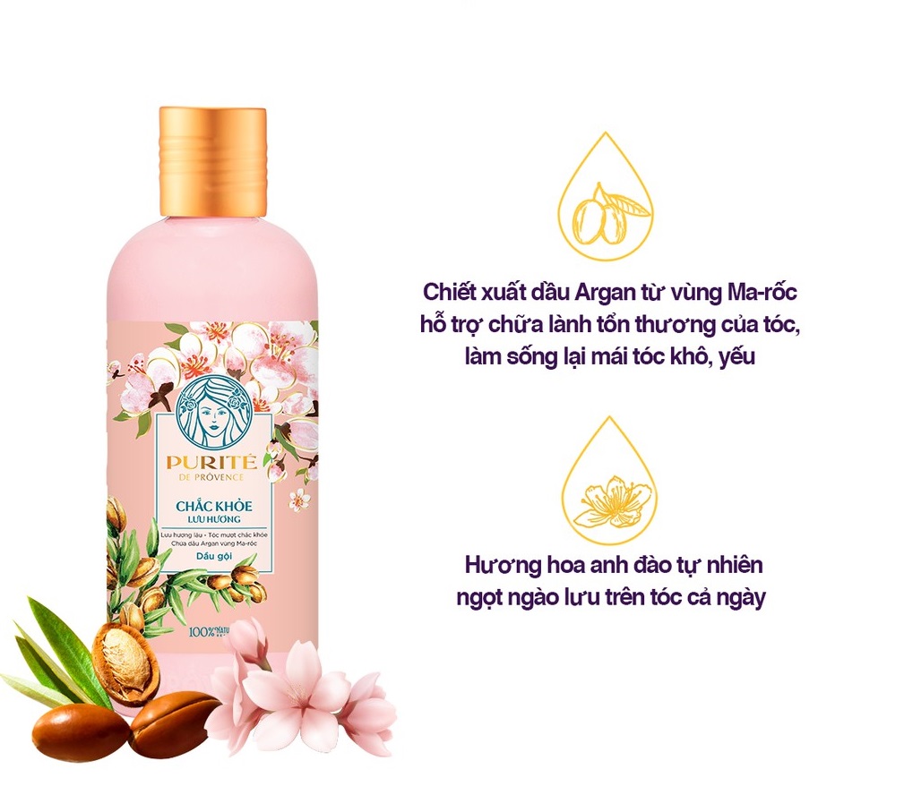 Dầu Gội Chắc khỏe Lưu hương 180ml
