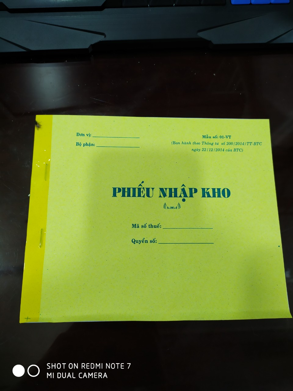 [HCM]Phiếu Nhập A5 - 3 liên 150 tờ (50 bộ)