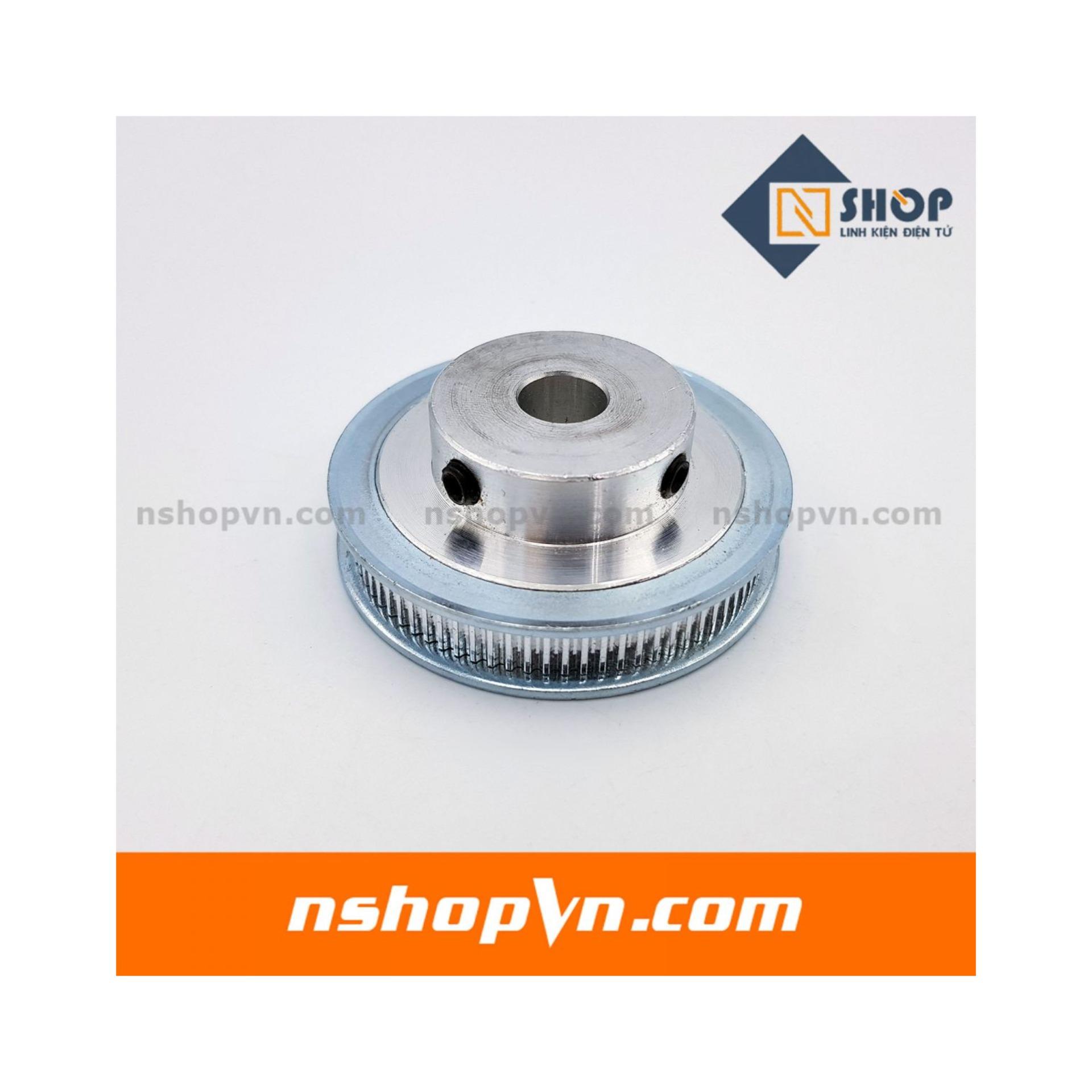 Puly GT2 80 răng trục 10mm