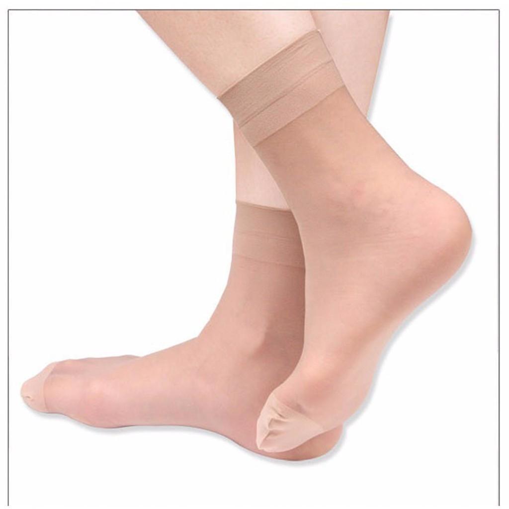 Conbo 10 đôi tất / vớ nữ giấy da chân siêu mềm mịn
