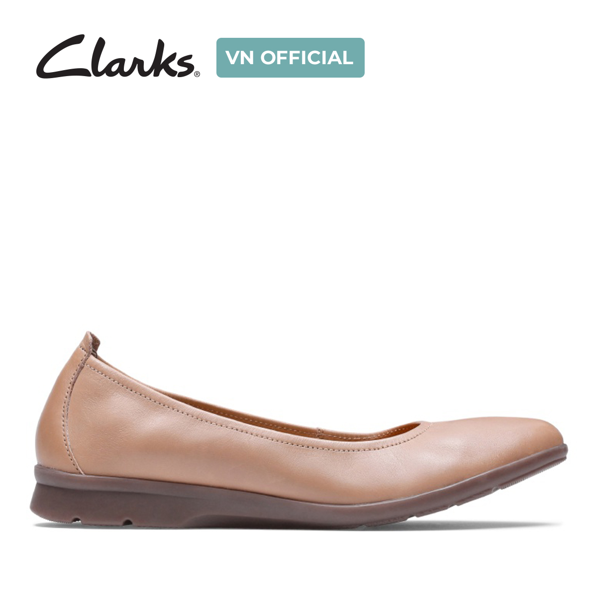 Giày lười da nữ clarks - jenette ease