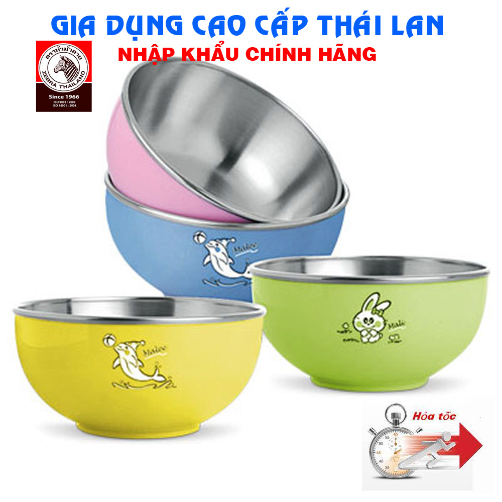 Chén inox 304 Zebra hai lớp 11cm - 124002