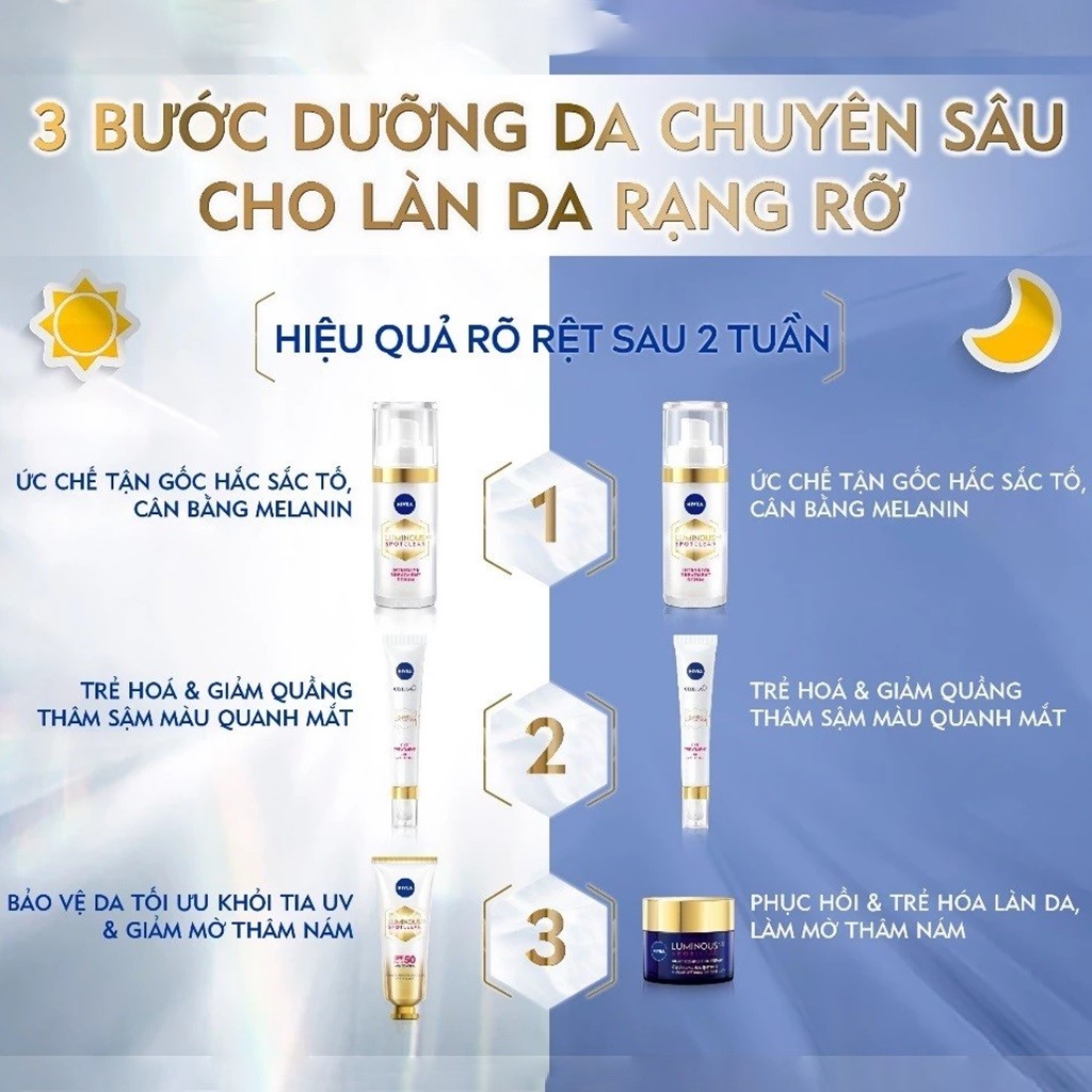 NIVEA Luminous 630 Spotclear Intensive Treatment Serum 30ml