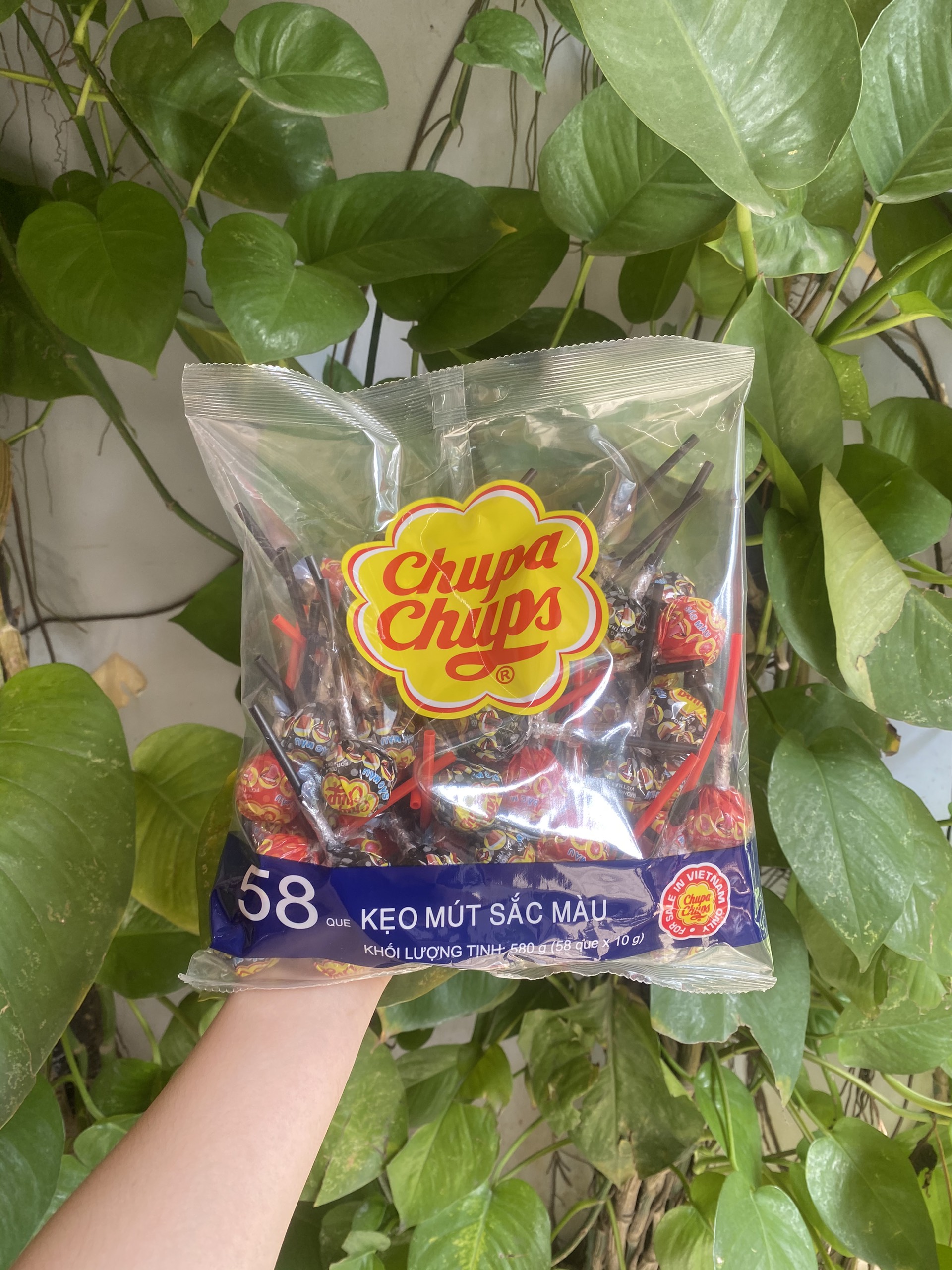 Kẹo Mút Sắc Màu Chupa Chups (Gói 58 que-mới)