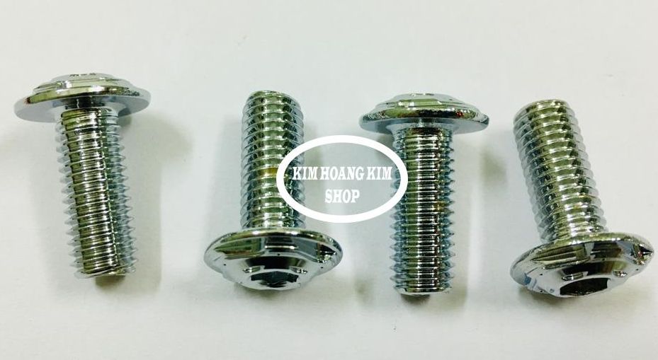 4 con ốc salaya 8li25 gắn đĩa xe máy các loại xe máy