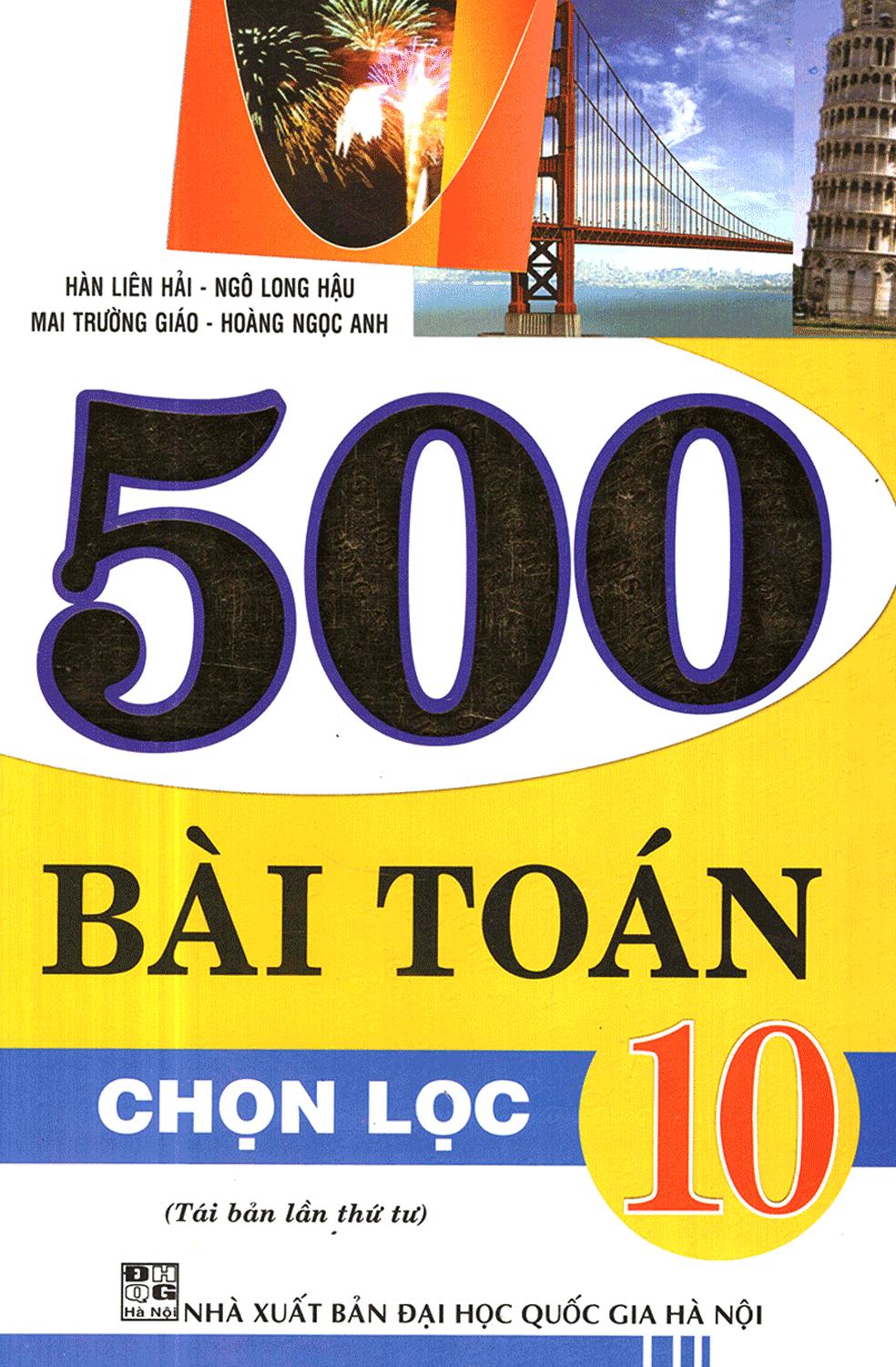 500 bài toán chọn lọc lớp 10