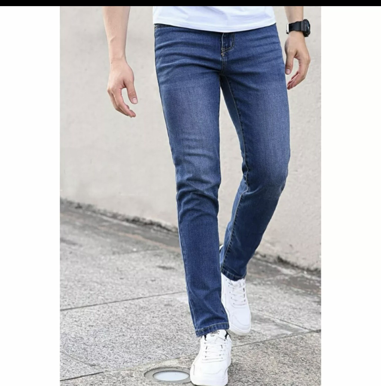 Quần jean nam chất bò cao cấp Jean co giãn skinny ôm form chuẩn đẹp