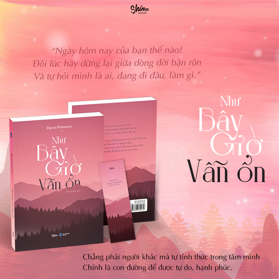 Sách - Như bây giờ vẫn ổn - Đại sư Pomnyun