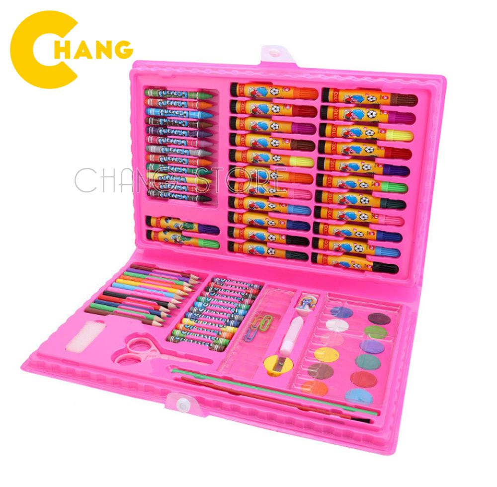 Bộ Bút Chì Màu 86 Món Cho Bé Vui Học Thỏa Sức Sáng Tạo