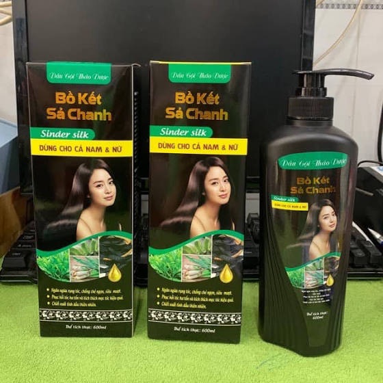 [HCM]?? Dầu gội thảo dược Bồ Kết sả chanh Sinder Silk