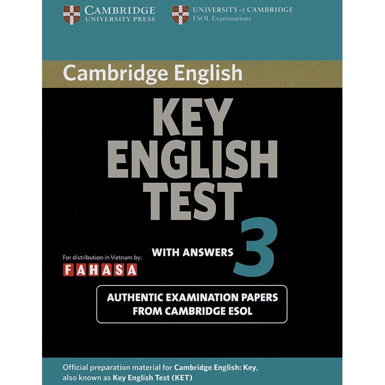 Sách - Cambridge Key English Test 3
