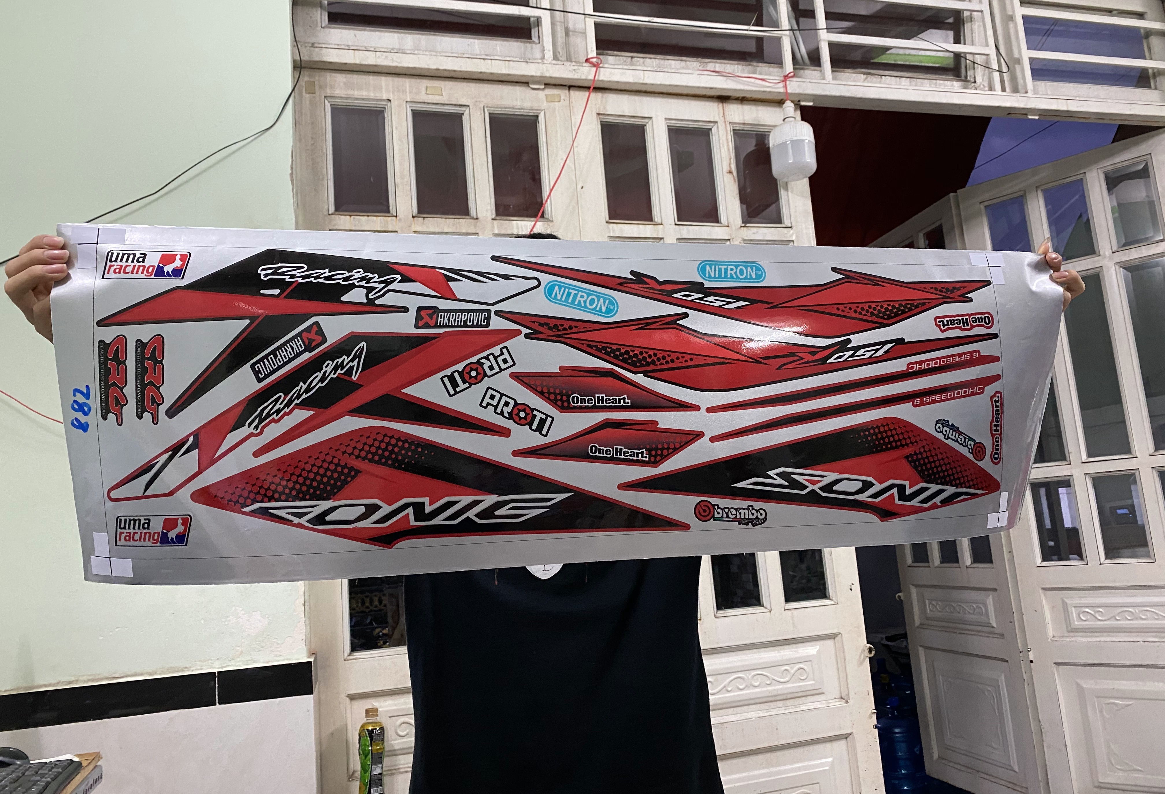 Tem rời sonic 150 candy