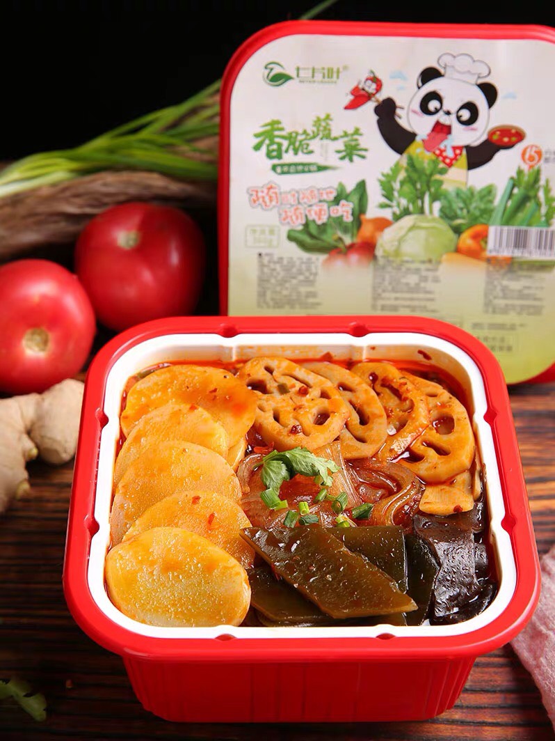 [HCM]Lẩu tự sôi ( lẩu ăn liền ) -  Rau củ