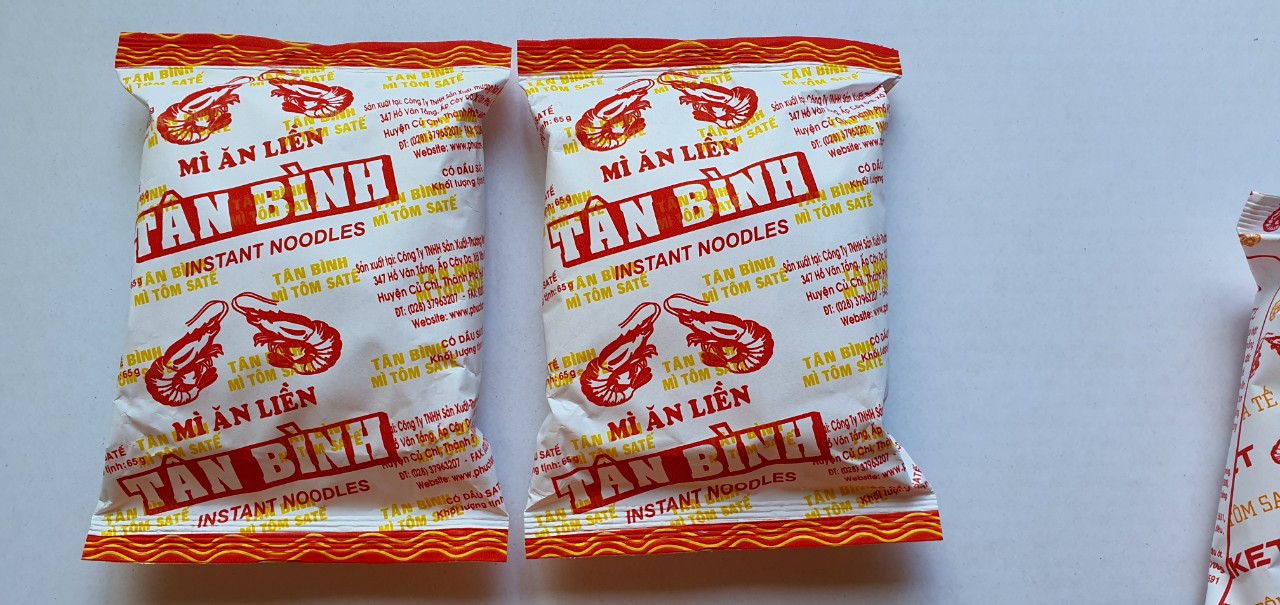 Mì Tân Bình Sate 30 Gói x 65Gr