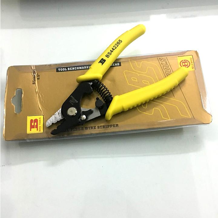 Kìm tuốt sợi quang 3 lỗ Bosi