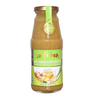 [HCM]Nước cốt Gừng Sả Mật Ong Lafresh Đà Lạt 350ml