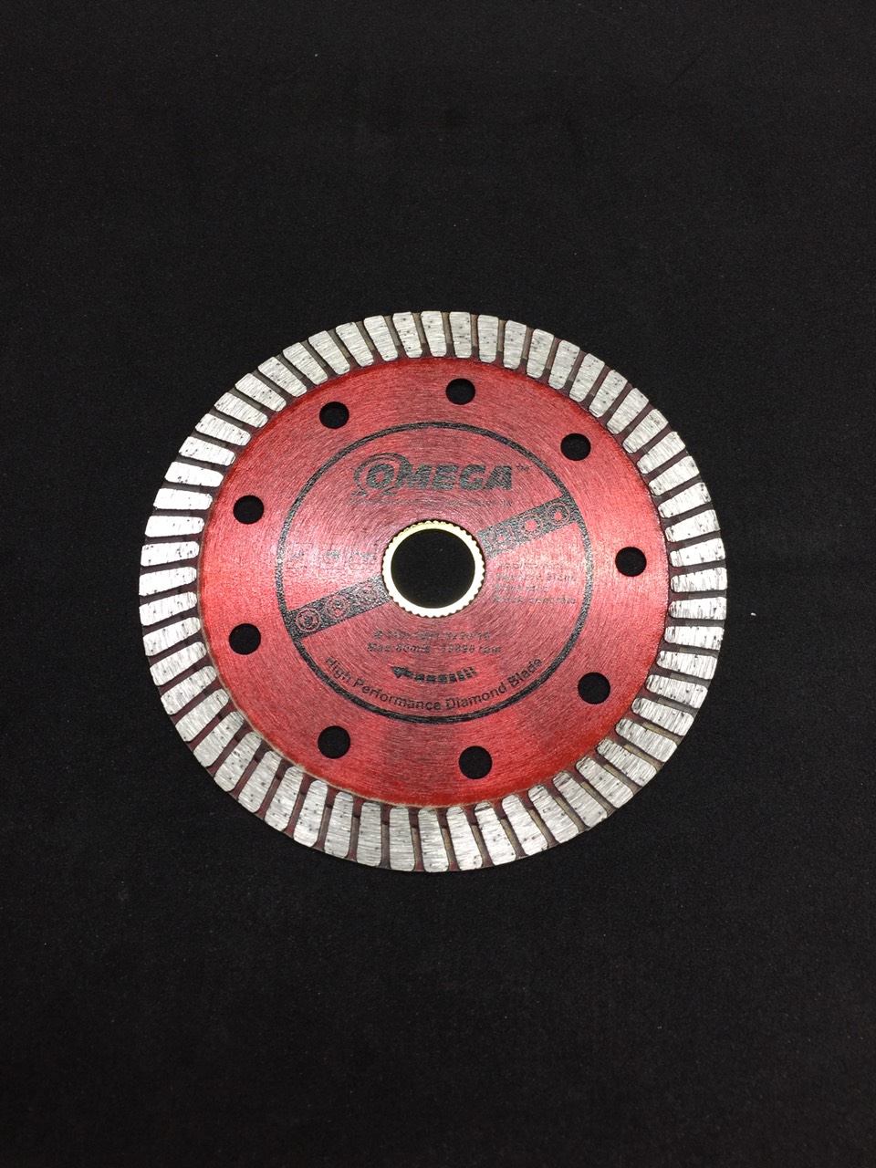 Combo 5 cái-Lưỡi cắt gạch, lưỡi cắt đa năng Omega đỏ