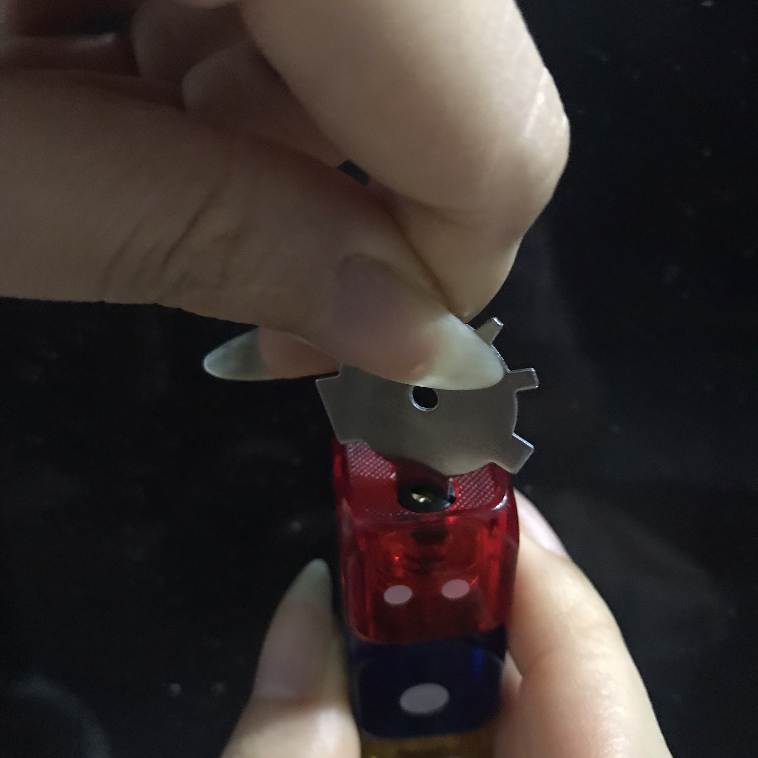 Dụng cụ chỉnh lửa cho bật lửa zippo quẹt