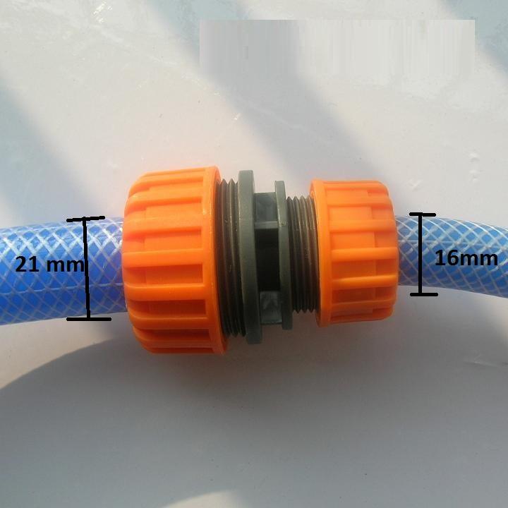 NỐI NHỰA MỀM CHO ỐNG ĐẦU 21mm - 16mm MÀU CAM - 520