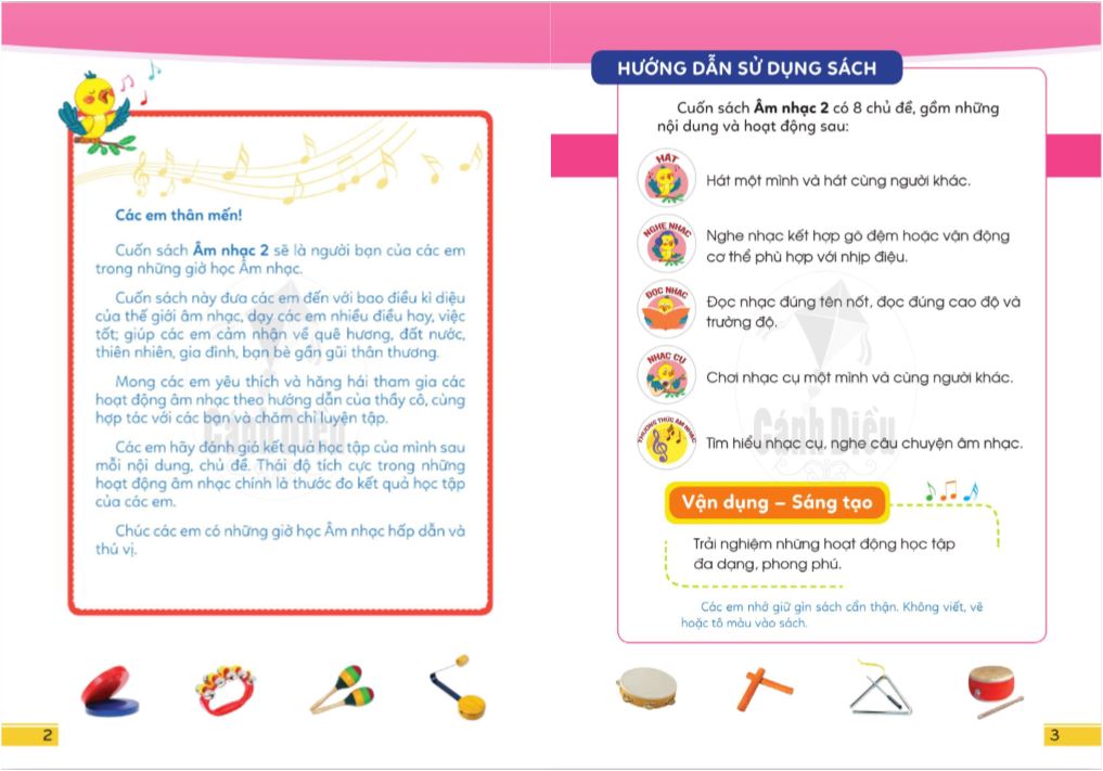 Âm Nhạc Lớp 2 - Bộ Cánh Diều