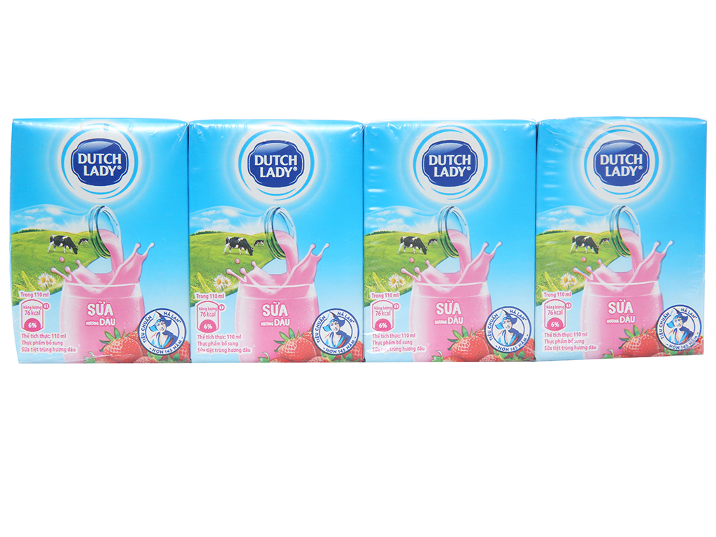 Sữa tươi Cô gái hà lan hộp 110ml (thùng 48 hộp)