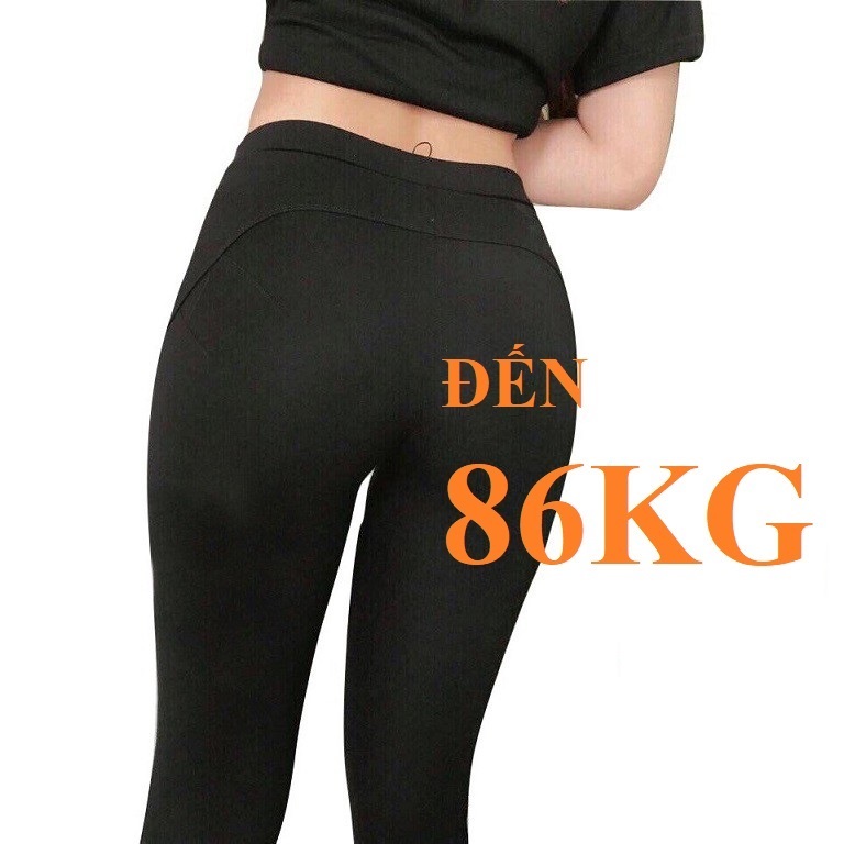 HOÀN TIỀN 15% - QUẦN LEGGING DÀI NÂNG MÔNG DÀY ĐẸP HẢI NGÂN có cả Big size 90Kg