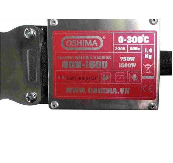 Máy hàn ống nhựa Oshima HON 1500
