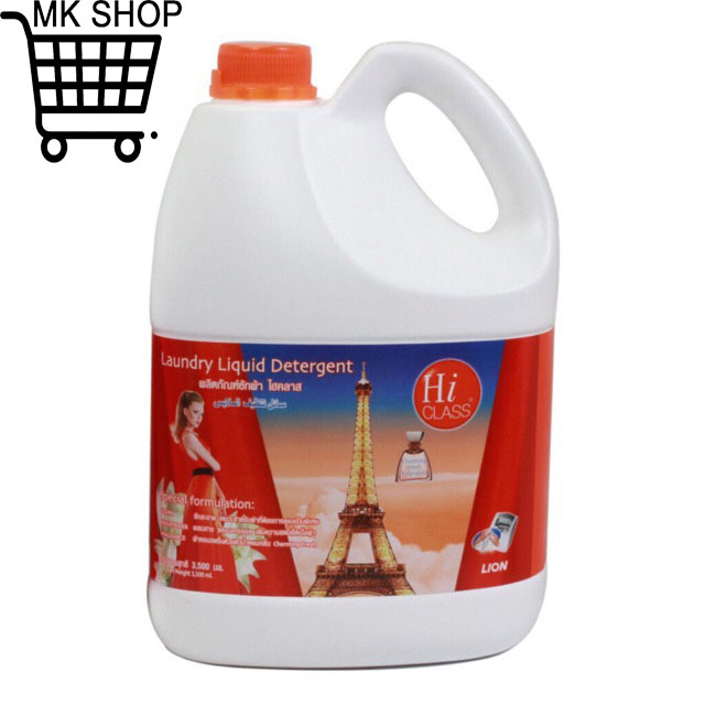 Nước giặt hiclass thái lan siêu thơm túi 500ml, can 3500ml