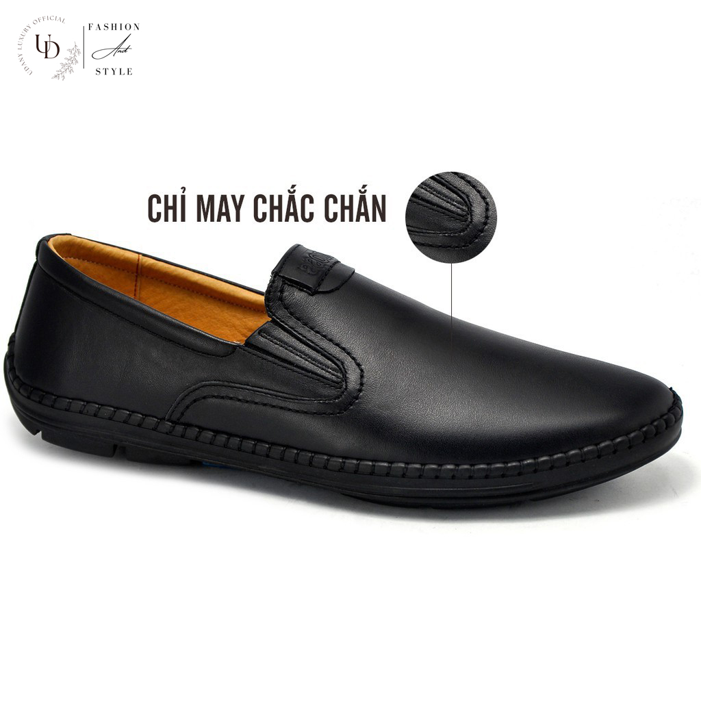 Giày Da Nam Công Sở Cao Cấp, Đế Cao Su Đi Cực Êm Chân
