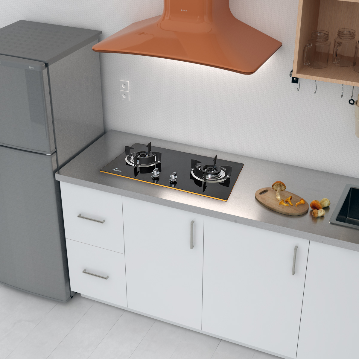 Bếp gas âm LEONA, LN639