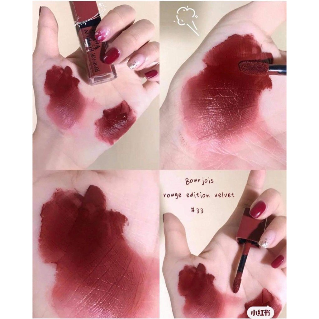 [HCM]Son Kem Lì Bourjois Rouge Edition Velvet BJ